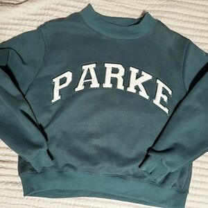 Parke Mockneck evergreen L/XL